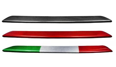 Carbon fiber front lip spoiler