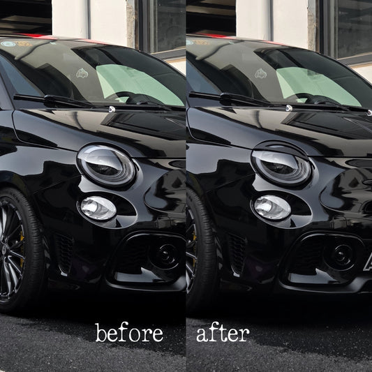 Headlamp decorative lampshade