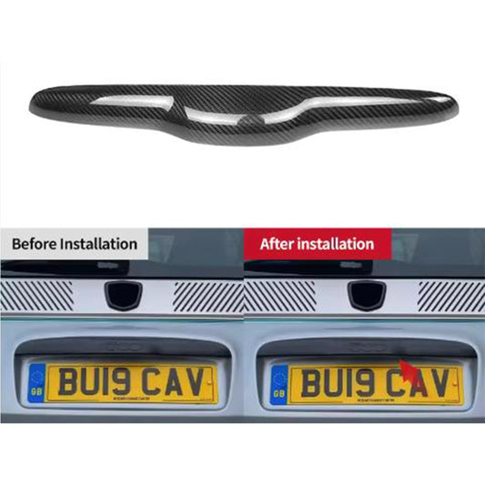 Carbon fiber rear tailgate cover