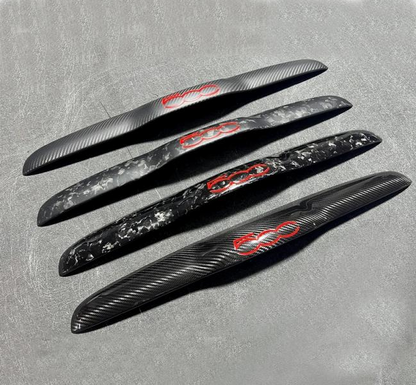 Fiat 500\Abart h Dry Carbon Fiber Boot Handle Cover