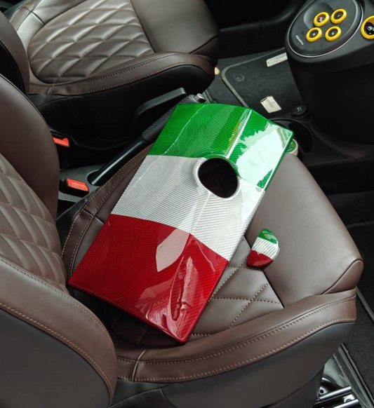 Abarth 595 695 Carbon Fiber Glove Box Cover