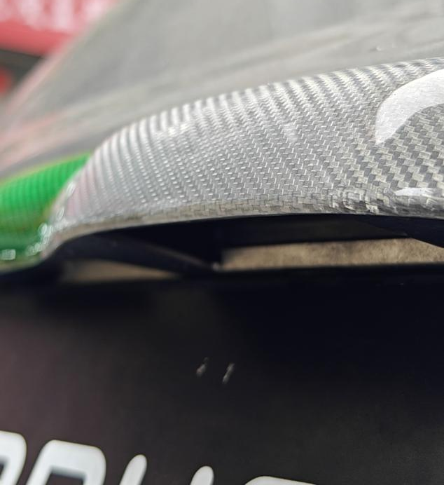 Fiat 500\Abart h Dry Carbon Fiber Boot Handle Cover